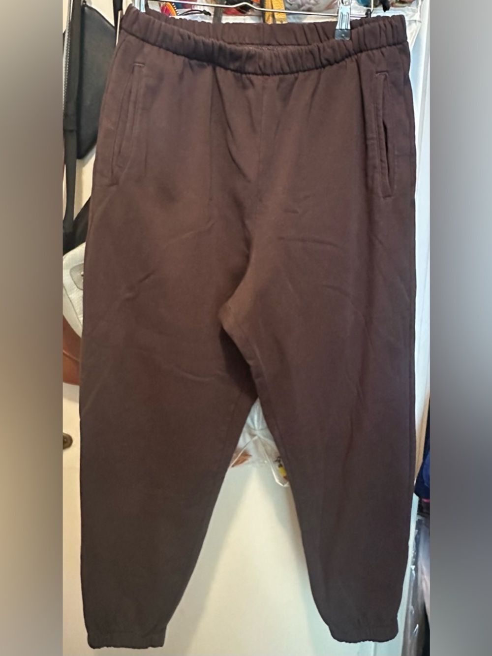 GAP Chocolate Brown high rise vintage soft Joggers